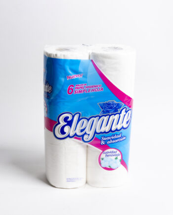 Higiénico simple hoja x30mt Elegante