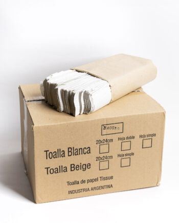 Caja de toallas intercaladas