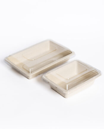 Bandejas cañapack con tapa