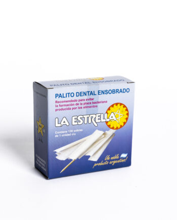 Caja de escarbadientes ensobrados x130