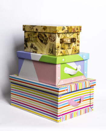 Cajas de cartón con manija