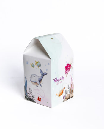 Caja milkbox diseño mar 9x9x18cm