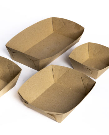 Bandeja de cartón liviana