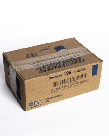 Caja de ketchup individual Hellmans x196s