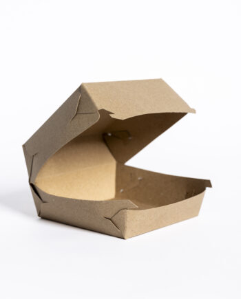 Caja para hamburguesa liviana