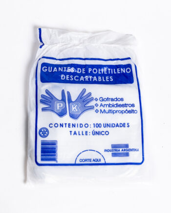 Guantes de polietileno