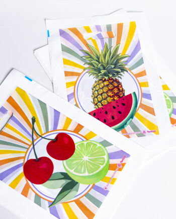 Bolsas riñón impresas x50unid