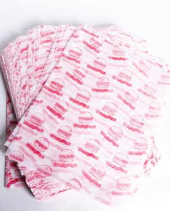 Papel para hamburguesa