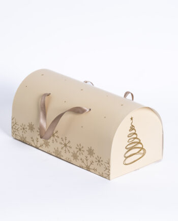 Caja mini buzón navideño
