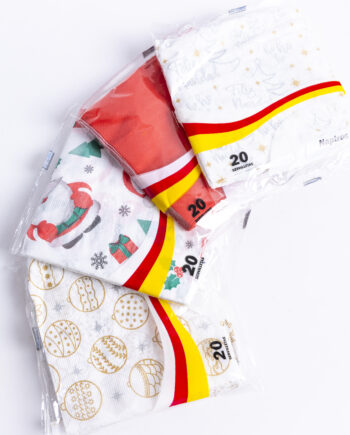 Servilletas navideñas x20unid