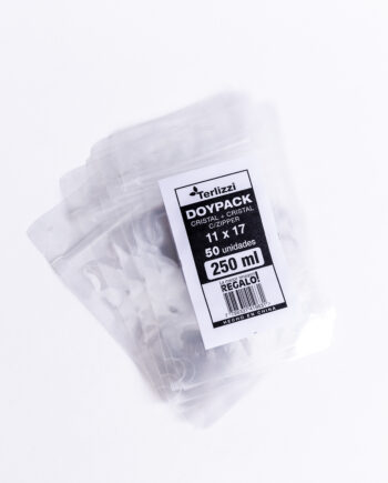 Bolsas doypack cristal 11×17 x50unid