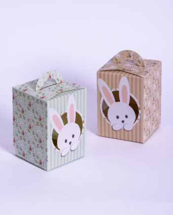 Estuche dulce conejita 13x9,5x9,5cm